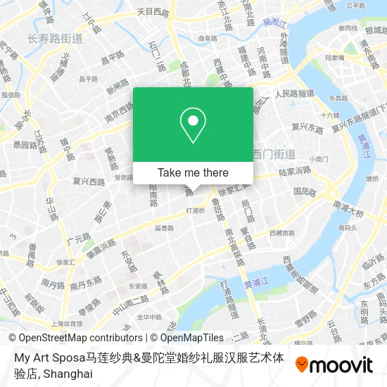 My Art Sposa马莲纱典&曼陀堂婚纱礼服汉服艺术体验店 map