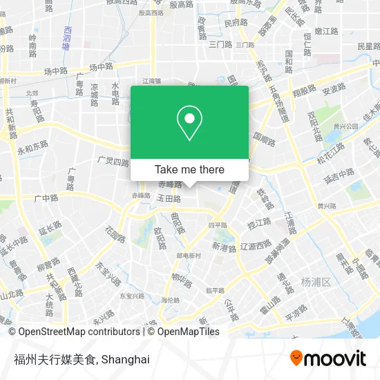 福州夫行媒美食 map
