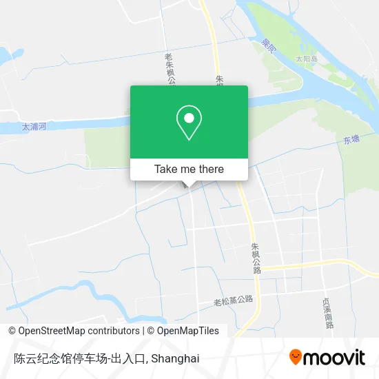 陈云纪念馆停车场-出入口 map