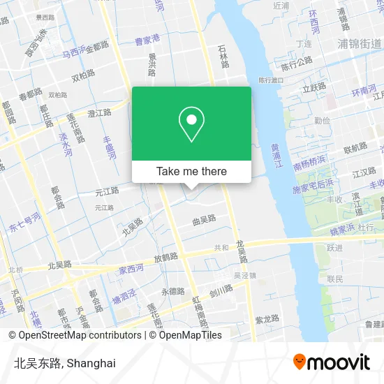 北吴东路 map