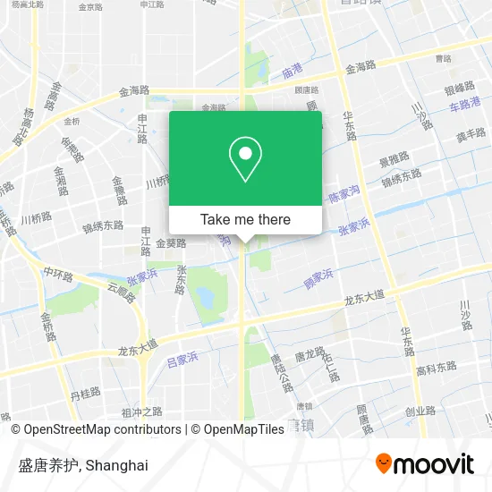 盛唐养护 map