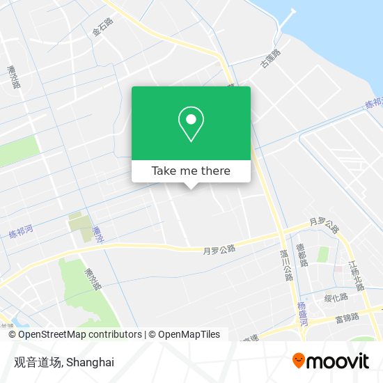 观音道场 map