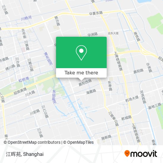 江晖苑 map