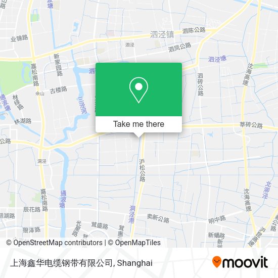 上海鑫华电缆钢带有限公司 map