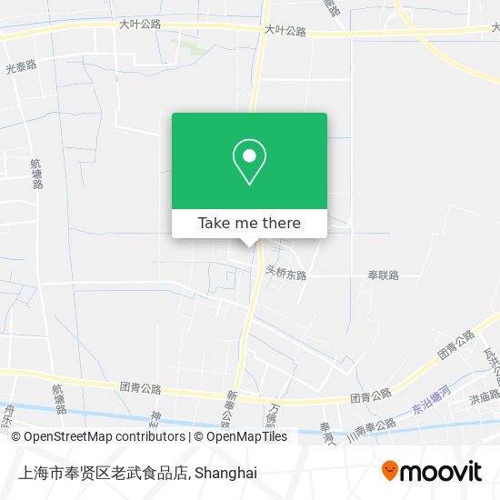 上海市奉贤区老武食品店 map