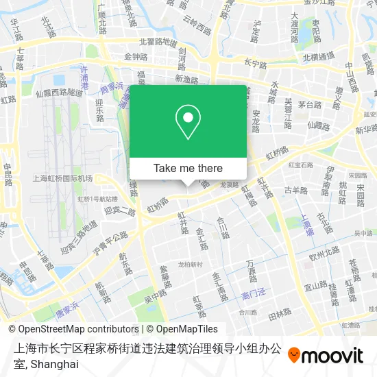 上海市长宁区程家桥街道违法建筑治理领导小组办公室 map
