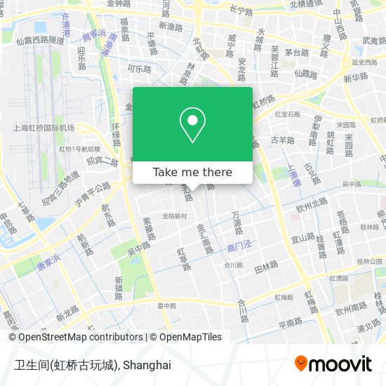 卫生间(虹桥古玩城) map