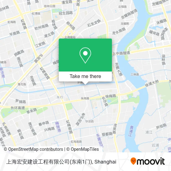 上海宏安建设工程有限公司(东南1门) map