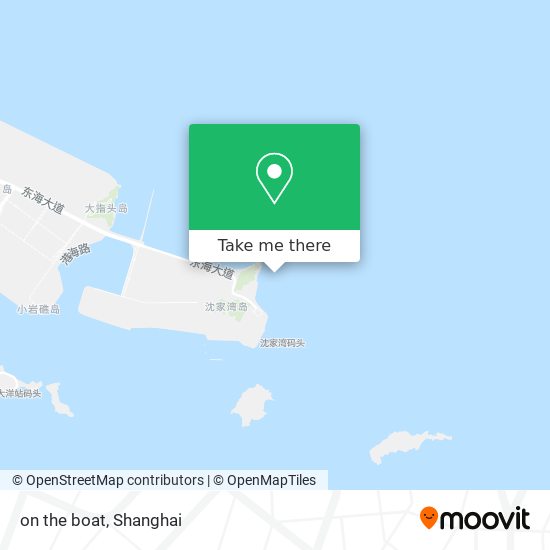 on the boat map