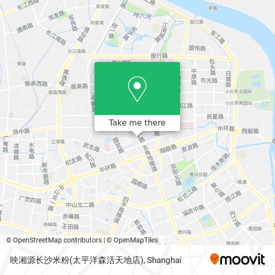 映湘源长沙米粉(太平洋森活天地店) map