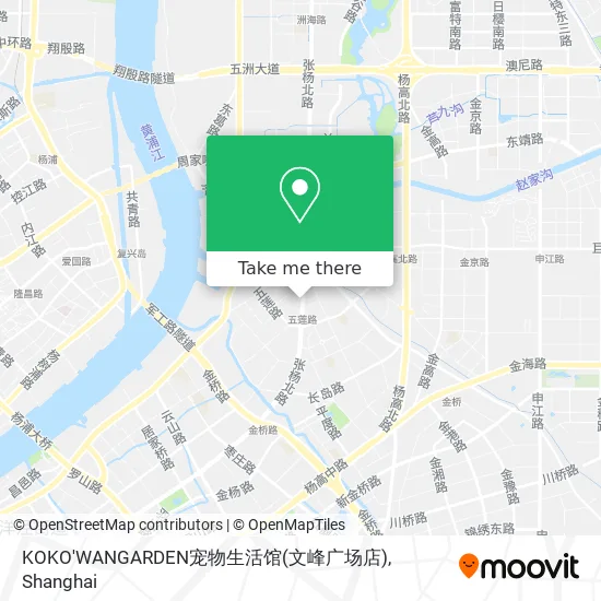 KOKO'WANGARDEN宠物生活馆(文峰广场店) map