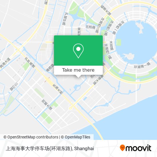 上海海事大学停车场(环湖东路) map