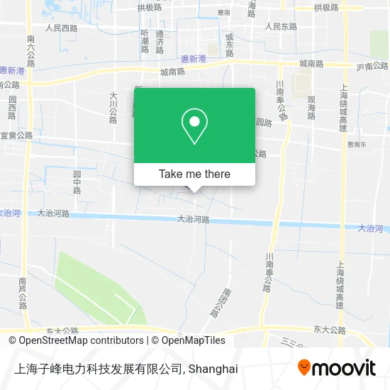 上海子峰电力科技发展有限公司 map