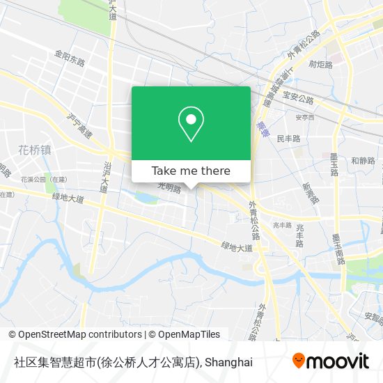 社区集智慧超市(徐公桥人才公寓店) map