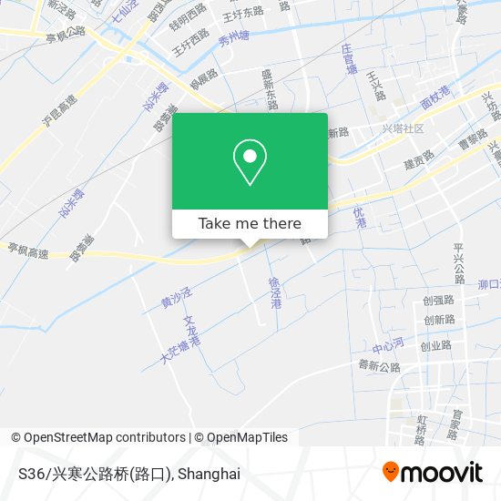 S36/兴寒公路桥(路口) map