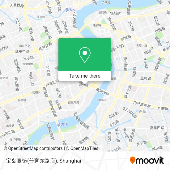 宝岛眼镜(普育东路店) map