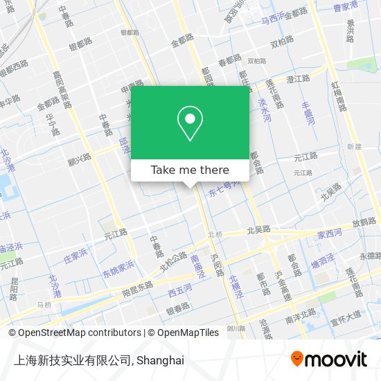 上海新技实业有限公司 map
