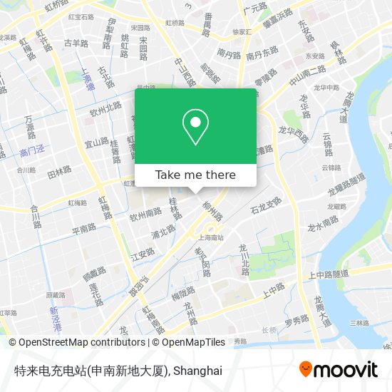 特来电充电站(申南新地大厦) map
