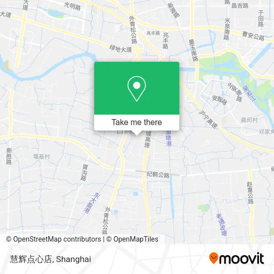 慧辉点心店 map