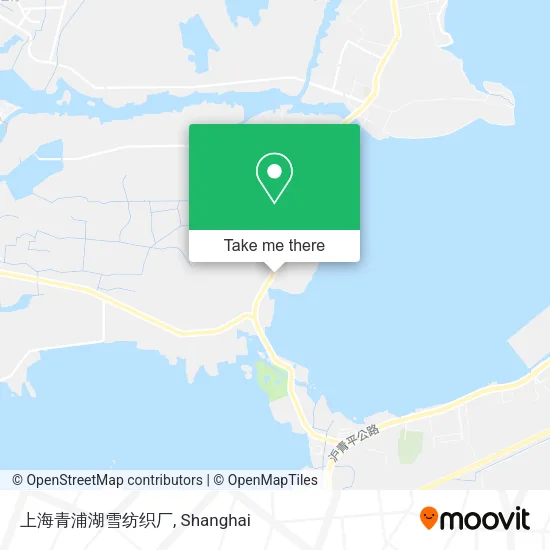 上海青浦湖雪纺织厂 map