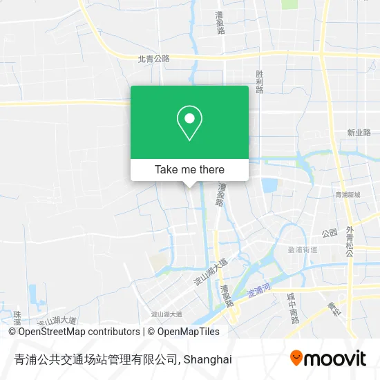 青浦公共交通场站管理有限公司 map