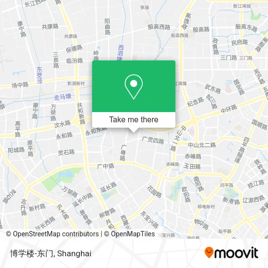 博学楼-东门 map