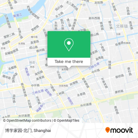 博学家园-北门 map