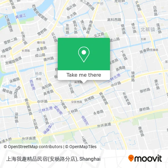 上海我趣精品民宿(安杨路分店) map