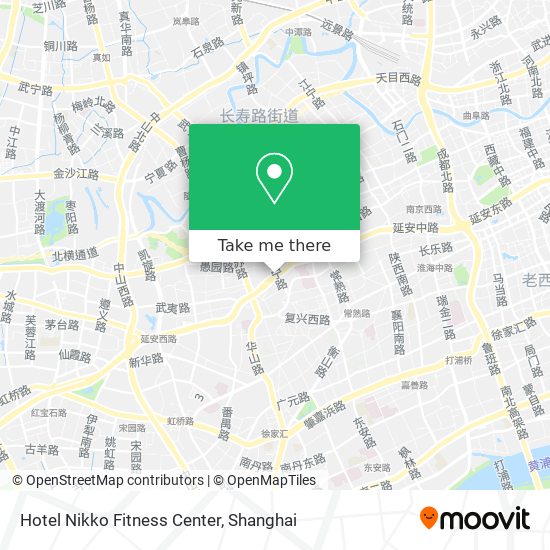 Hotel Nikko Fitness Center map