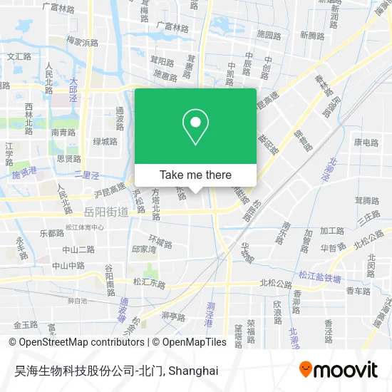昊海生物科技股份公司-北门 map