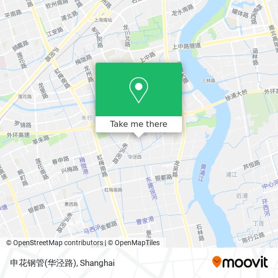 申花钢管(华泾路) map
