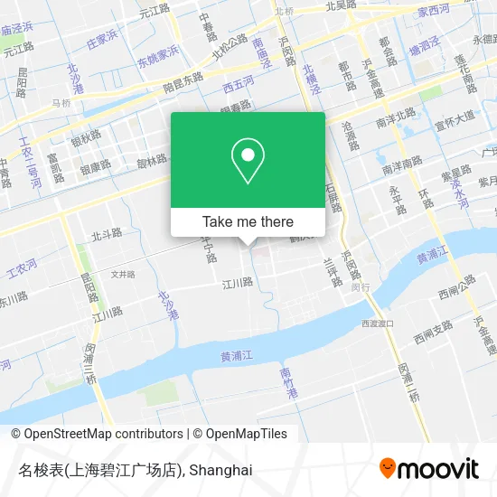 名梭表(上海碧江广场店) map