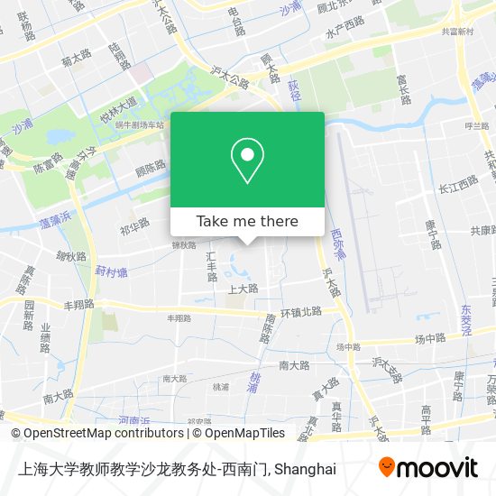 上海大学教师教学沙龙教务处-西南门 map