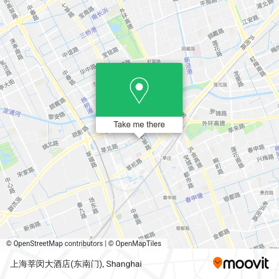 上海莘闵大酒店(东南门) map