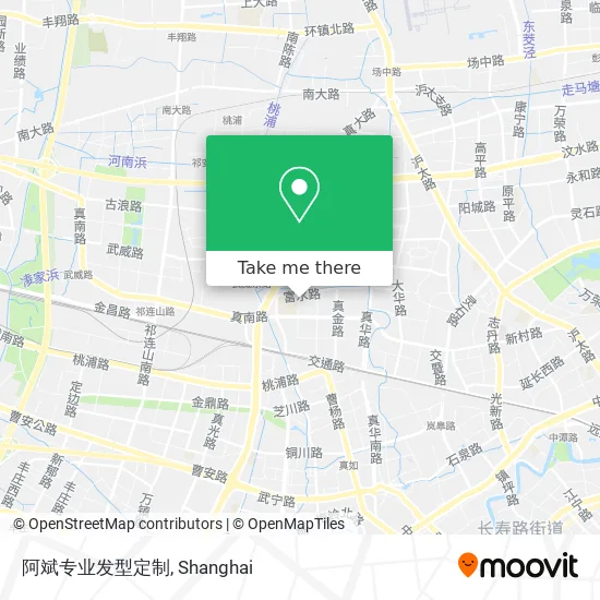 阿斌专业发型定制 map