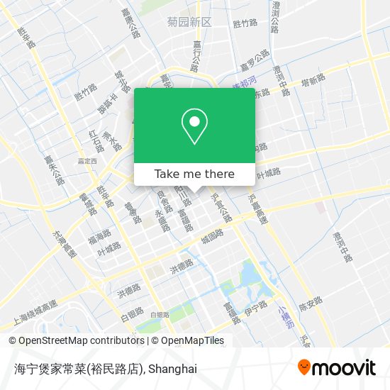海宁煲家常菜(裕民路店) map