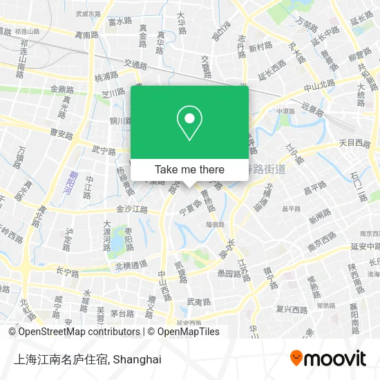 上海江南名庐住宿 map