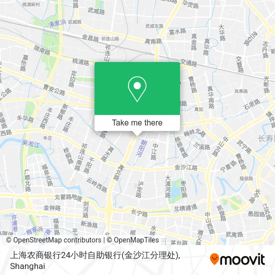 上海农商银行24小时自助银行(金沙江分理处) map