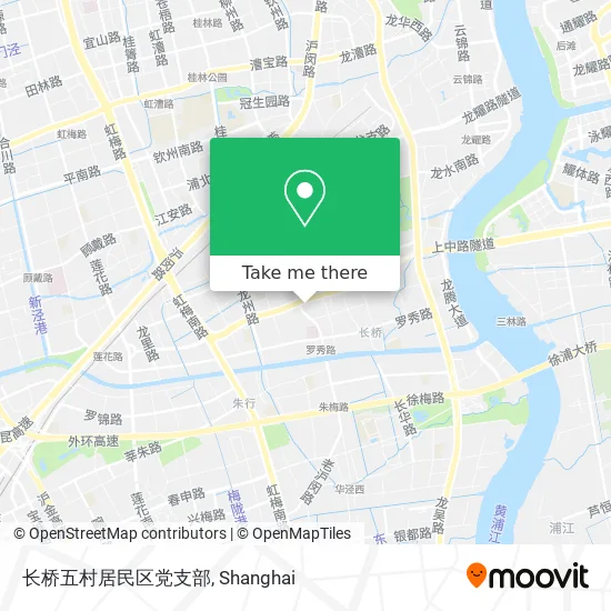 长桥五村居民区党支部 map