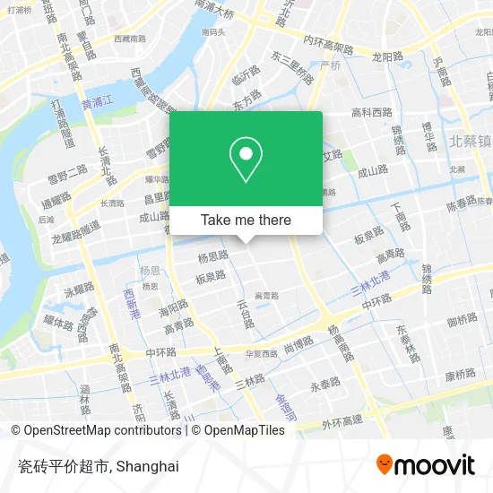 瓷砖平价超市 map