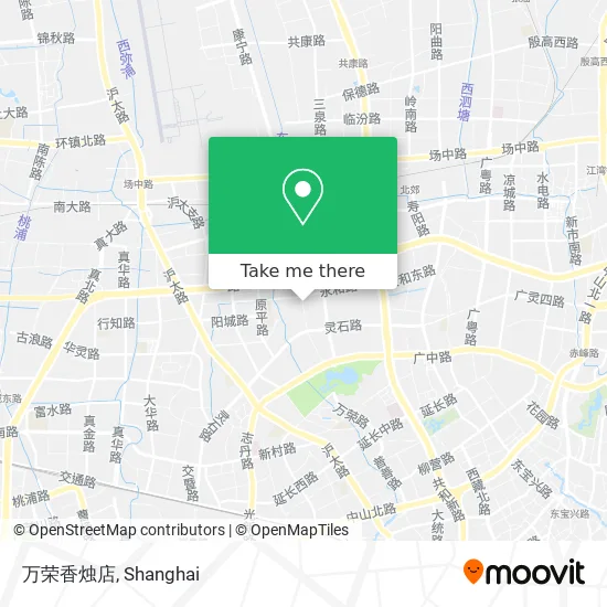 万荣香烛店 map