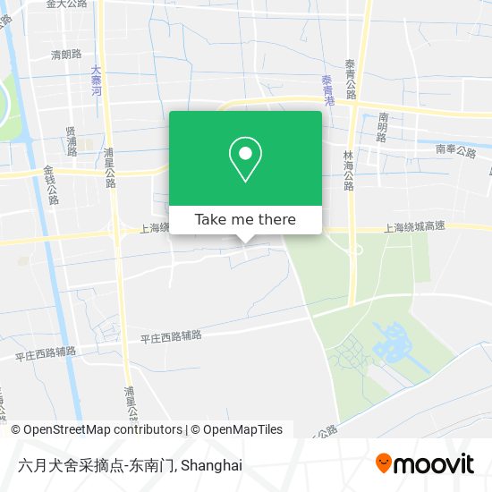 六月犬舍采摘点-东南门 map