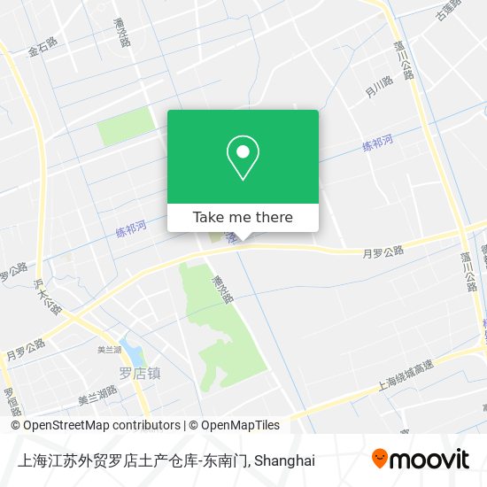 上海江苏外贸罗店土产仓库-东南门 map