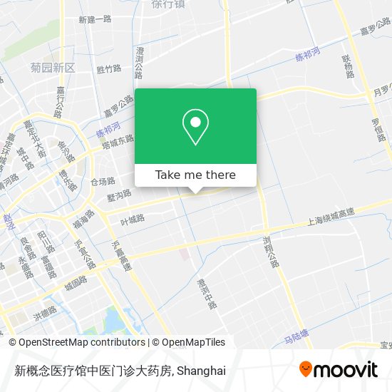 新概念医疗馆中医门诊大药房 map