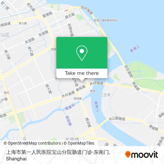 上海市第一人民医院宝山分院肠道门诊-东南门 map
