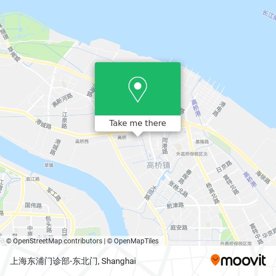 上海东浦门诊部-东北门 map