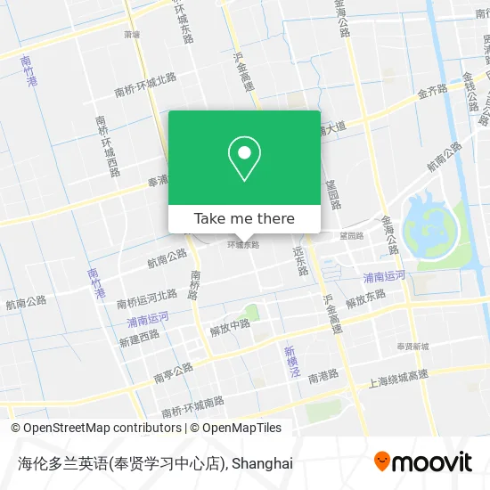 海伦多兰英语(奉贤学习中心店) map