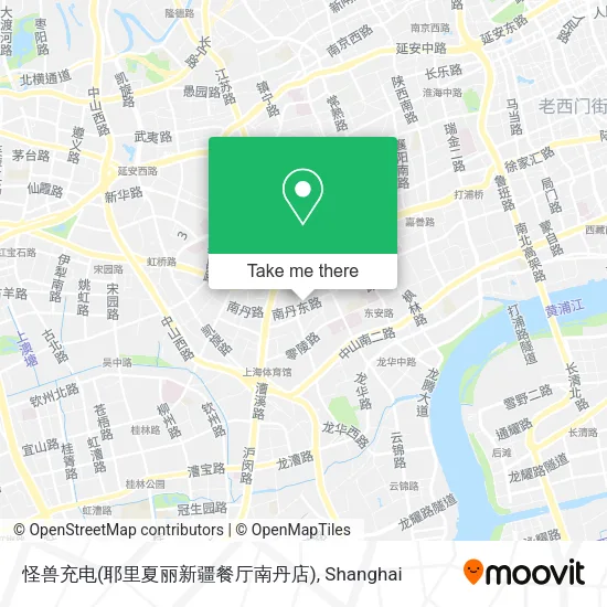 怪兽充电(耶里夏丽新疆餐厅南丹店) map