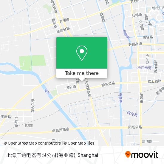 上海广迪电器有限公司(港业路) map
