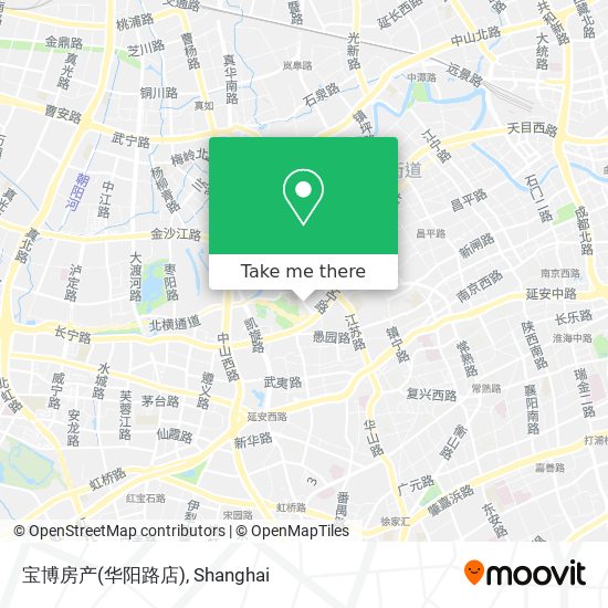 宝博房产(华阳路店) map